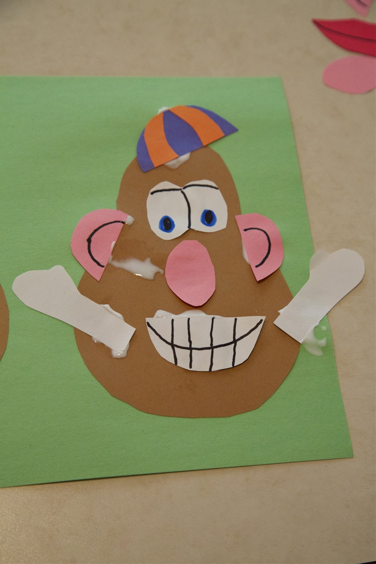 Toddler Art And Craft Ideas
 Toddler Craft Activity Mr Potato Head