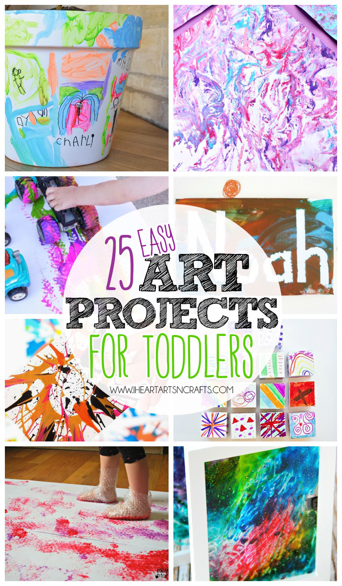 Toddler Art And Crafts Ideas
 25 Easy Art Projects For Toddlers I Heart Arts n Crafts