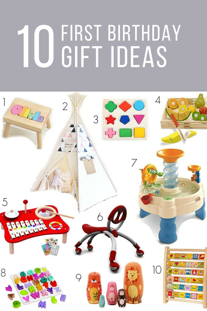 Toddler Birthday Gift Ideas
 first birthday t ideas for girls or boys