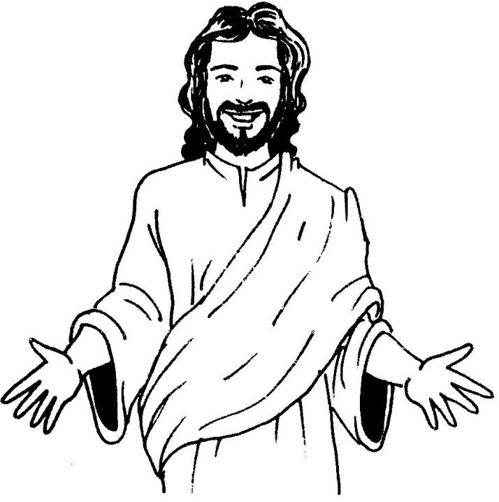 Toddler Coloring Pages Jesus
 Face Jesus Colouring Pages