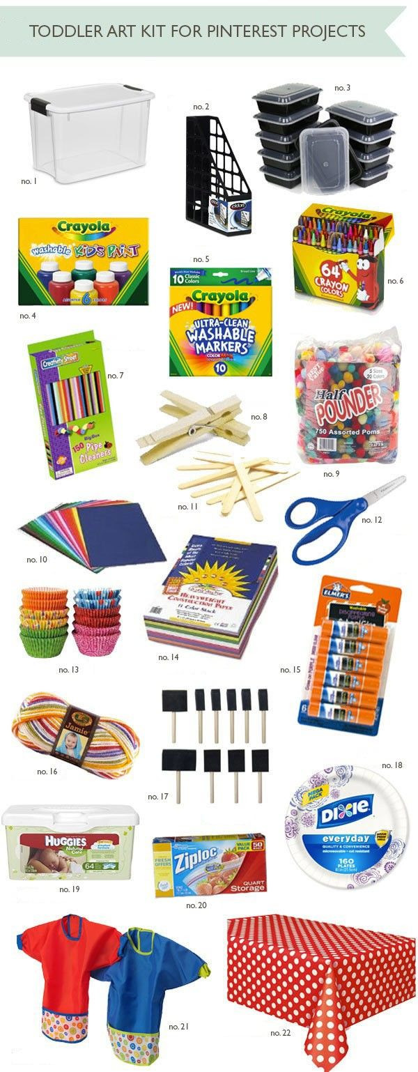 Toddler Craft Supplies
 25 best ideas about Preschool Supplies on Pinterest