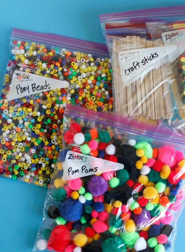Toddler Craft Supplies
 Organizing Kids Craft Supplies