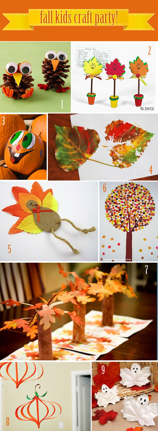Toddler Fall Craft Ideas
 9 Fall Craft Ideas For Kids