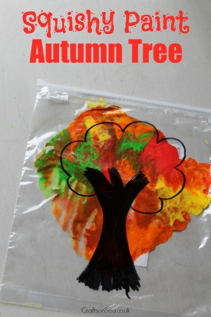 Toddler Fall Craft Ideas
 Mess Free Autumn Tree Craft