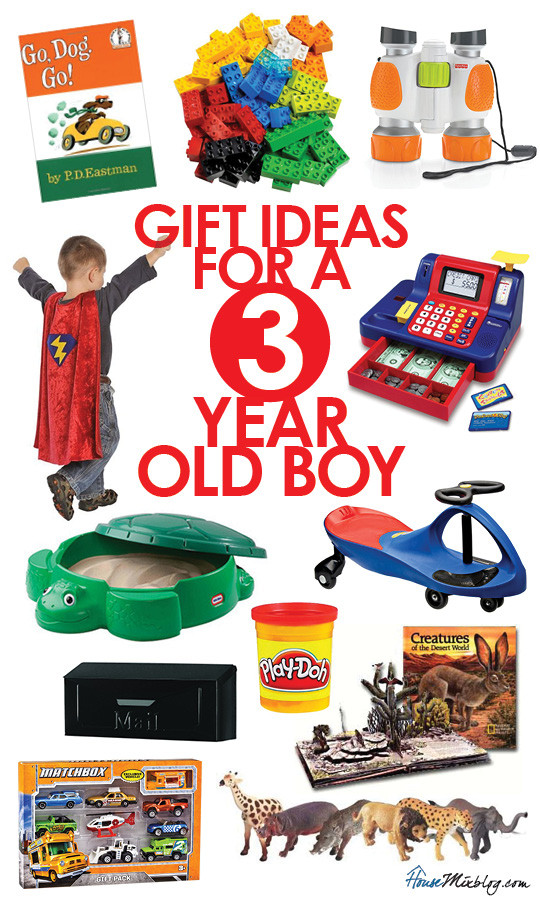 Toddler Gift Ideas For Boys
 Toys for a 3 year old boy