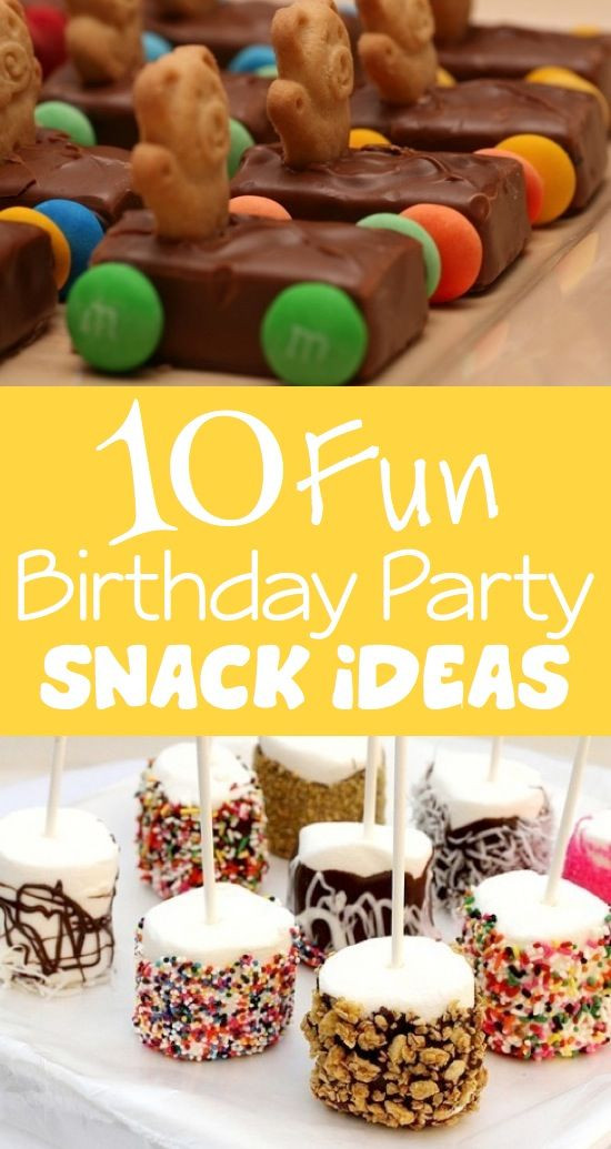 Toddler Party Food Ideas
 10 Fun Birthday Party Snack Ideas Kids Kubby