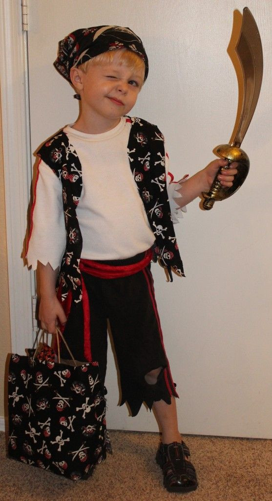 Toddler Pirate Costume DIY
 25 best ideas about Diy pirate costume on Pinterest