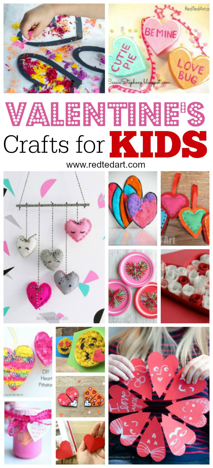 Toddler Valentine Craft Ideas
 Kids Valentines Day Ideas Red Ted Art