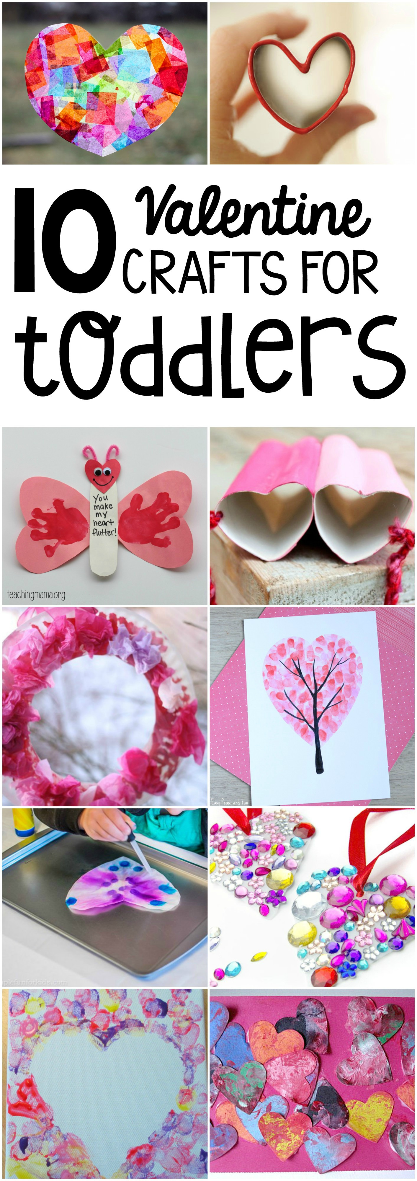 Toddler Valentine Craft Ideas
 10 Valentine Crafts for Toddlers