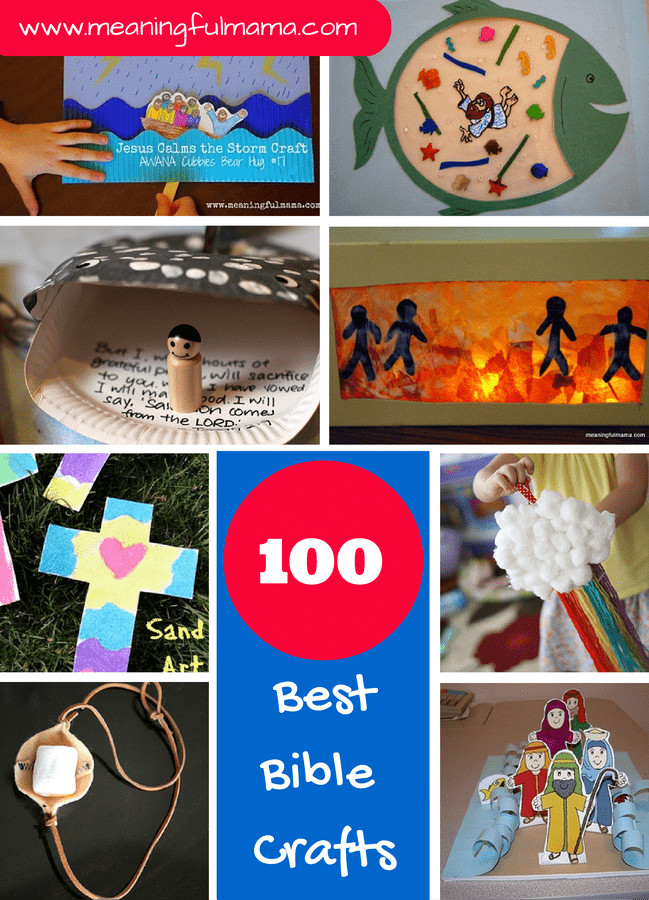 Toddlers Bible Crafts
 100 Best Bible Crafts and Activities for Kids