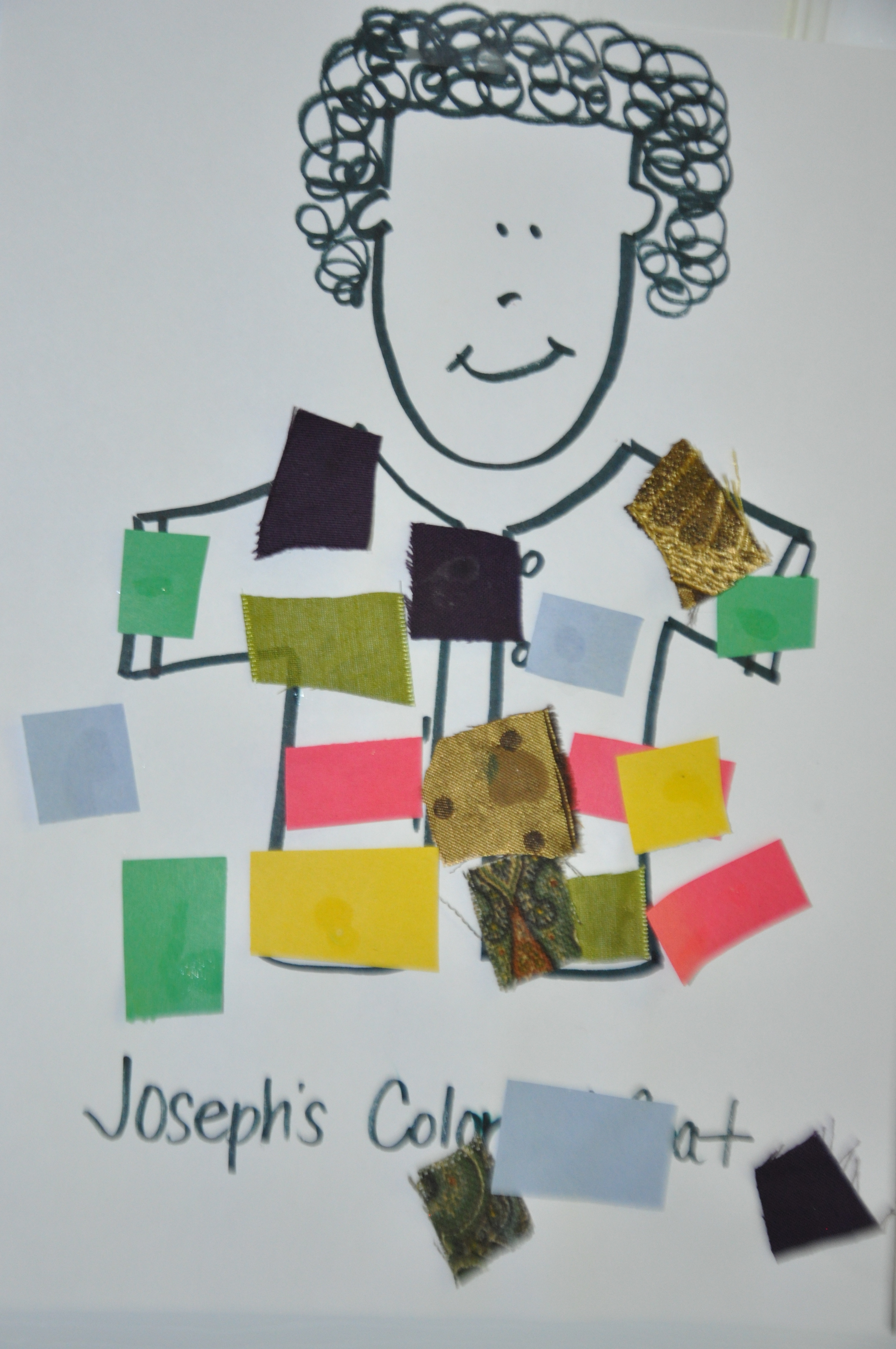 Toddlers Bible Crafts
 Joseph’s Colorful Coat