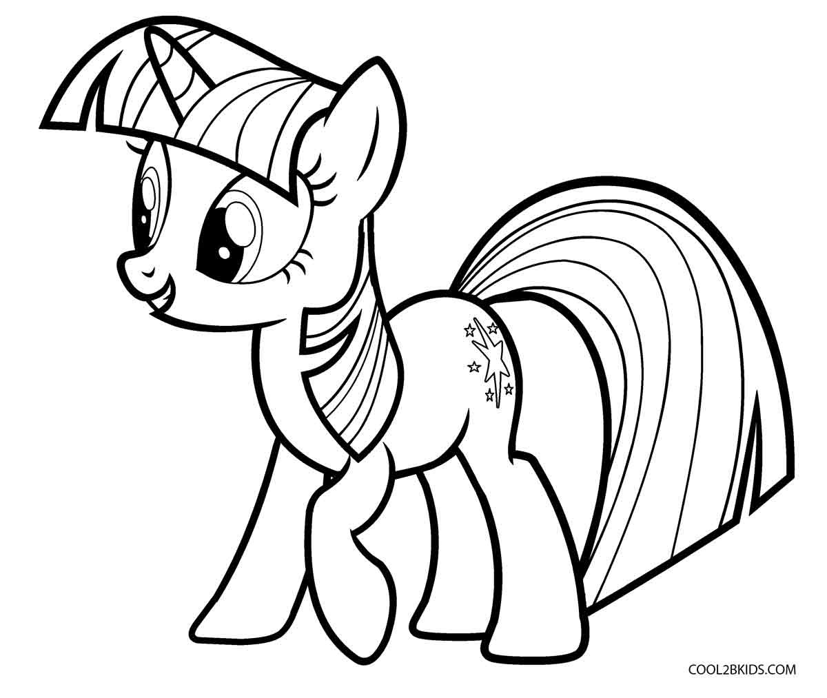 Toddlers Coloring Pages My Little Pony
 Free Printable My Little Pony Coloring Pages For Kids
