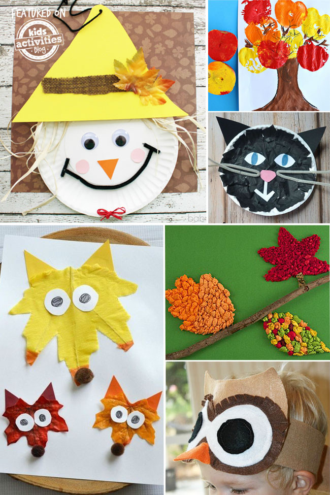 Toddlers Craft Activities
 24 Super Fun Preschool Fall Crafts