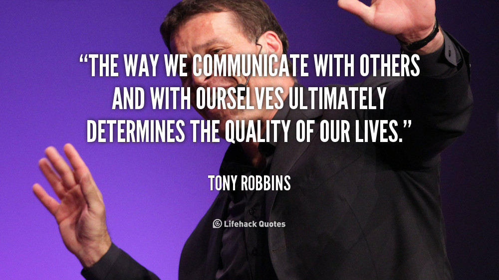 Tony Robbins Quotes On Relationships
 Anthony Robbins Quotes munication QuotesGram