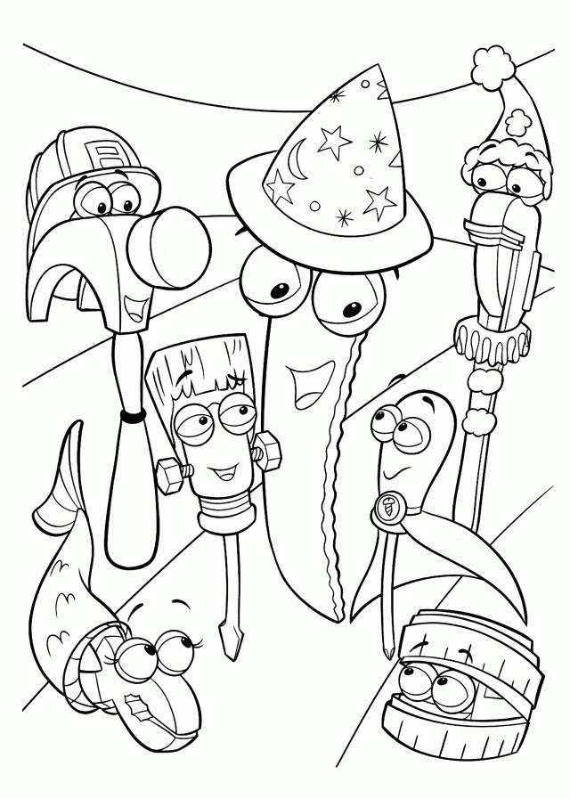 Tools Coloring Pages
 Construction Tools Coloring Pages Coloring Home