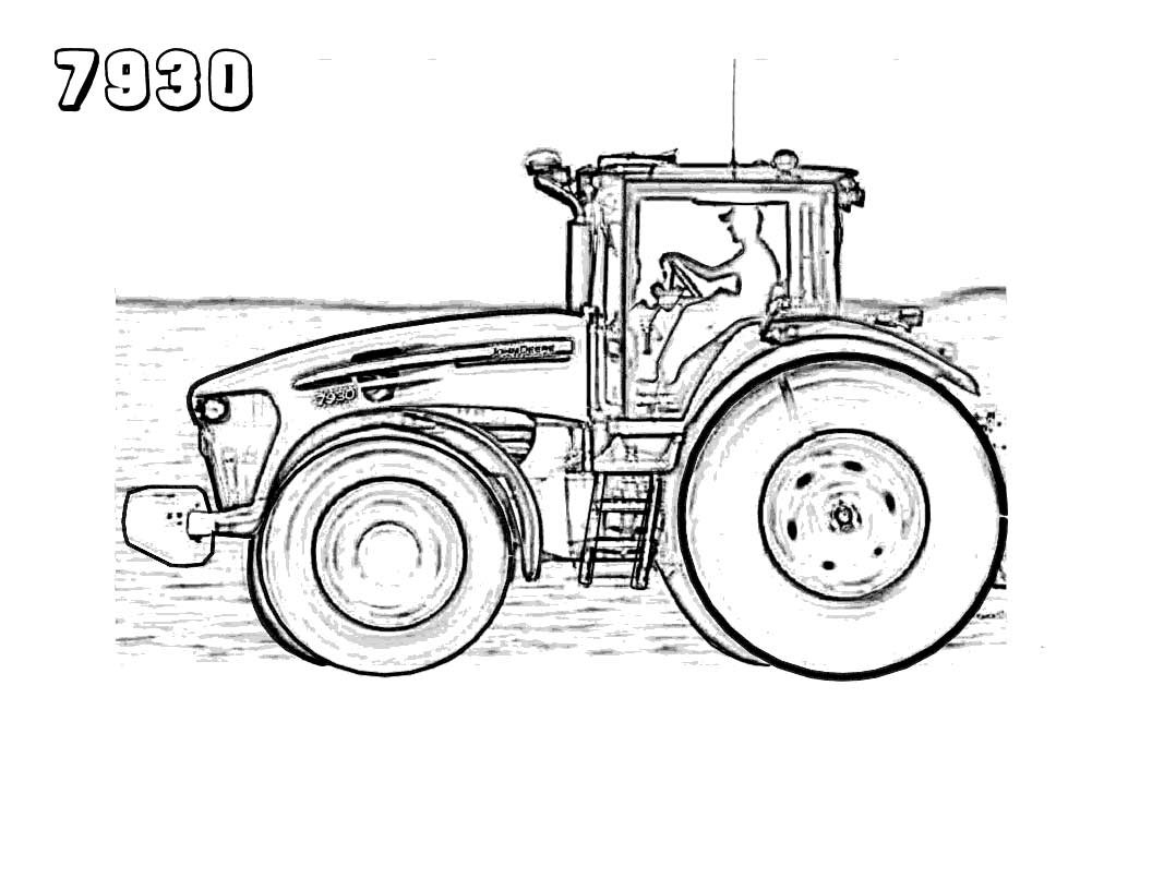Tractor Coloring Pages
 25 Best Tractor Coloring Pages To Print