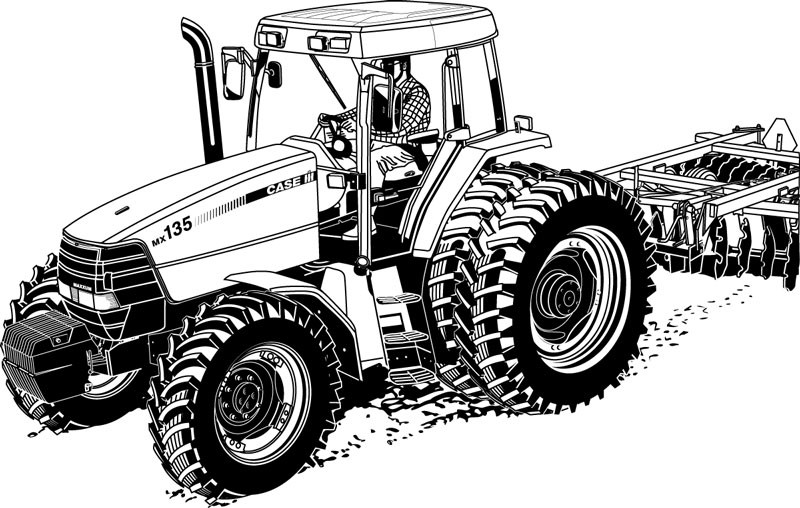 Tractor Coloring Pages
 bine Coloring Pages Bestofcoloring