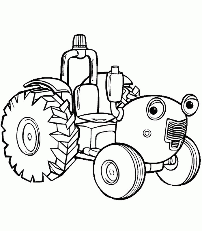Tractor Coloring Pages For Toddlers
 tractor coloring pages for kids printable