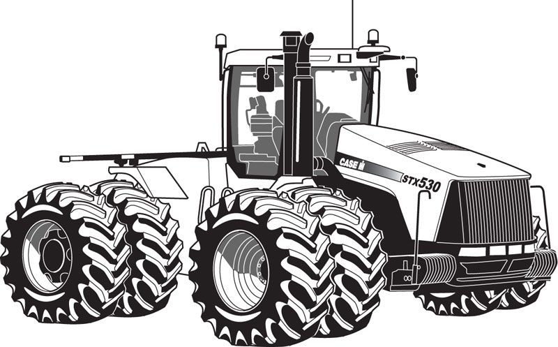 Tractor Coloring Pages
 John Deere Tractor To Print Coloring Pages for Kids and