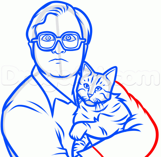 Trailer Park Boys Coloring Pages
 How to Draw Bubbles from The Trailer Park Boys Step by