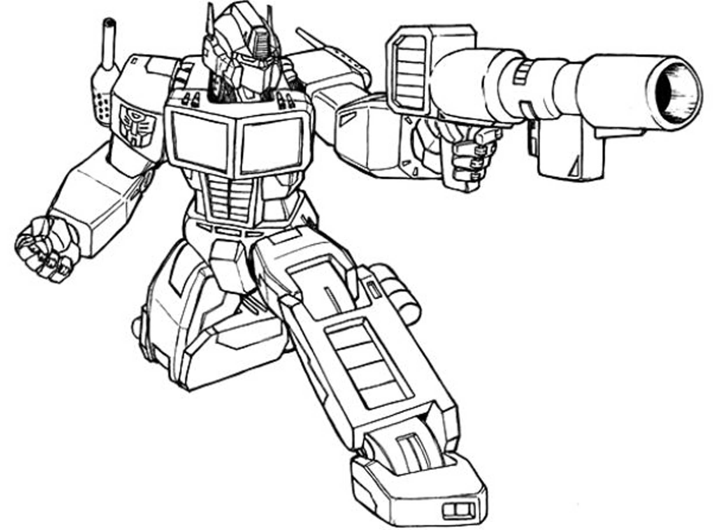 Transformer Coloring Book
 Print & Download Inviting Kids to Do the Transformers