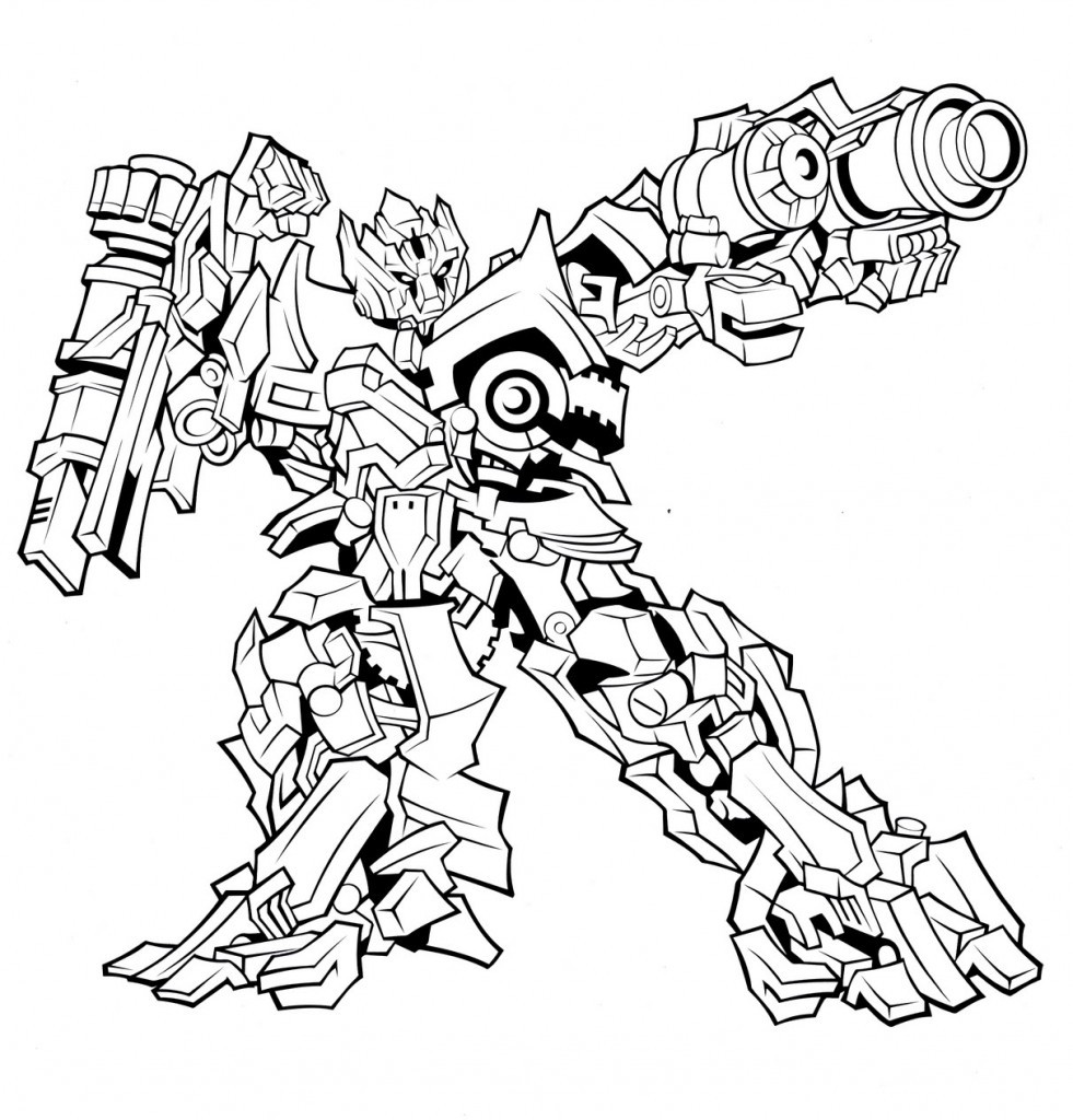 Transformer Coloring Book
 Free Printable Transformers Coloring Pages For Kids
