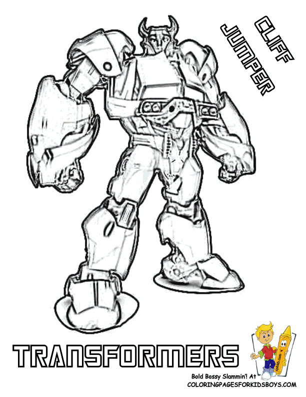 Transformers Coloring Pages For Boys
 Tenacious Transformers Coloring Page YesColoring