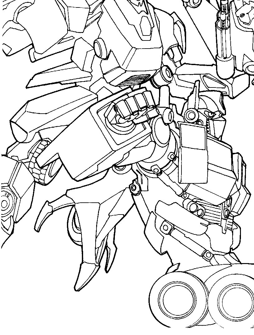 Transformers Coloring Pages For Boys
 Kids n fun