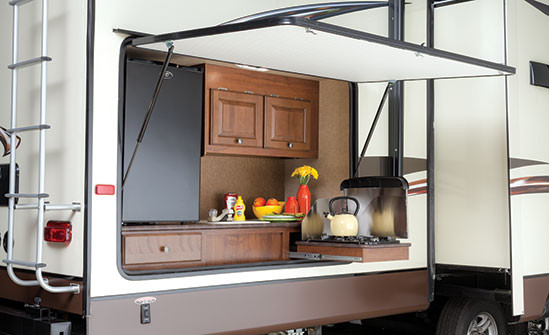 Travel Trailers With Outdoor Kitchens
 Eagle Travel Trailers