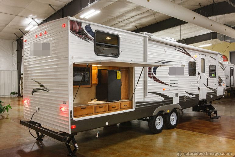 Travel Trailers With Outdoor Kitchens
 New 2014 30DBSS Slide Out Bunkhouse Travel Trailer Outdoor