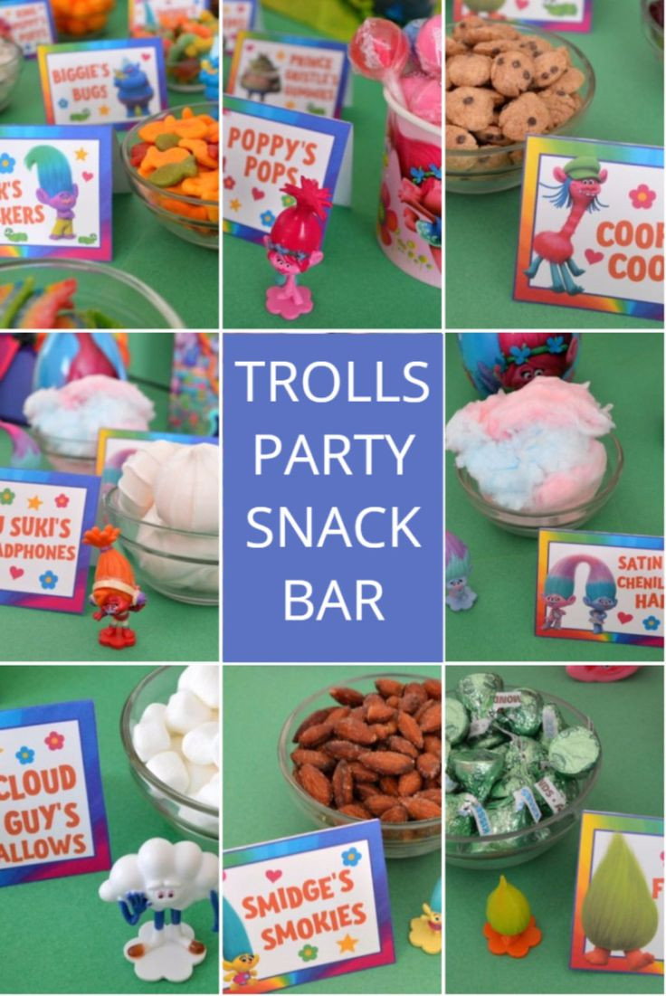 Troll Birthday Party Food Ideas
 Best 25 Troll party ideas on Pinterest