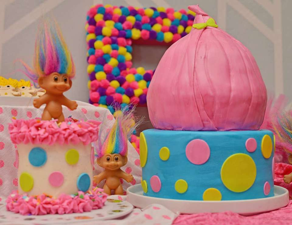 Troll Birthday Party Ideas
 Trolls Birthday "Ellie s Troll Party "