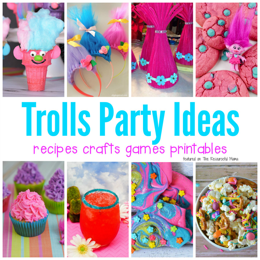 Troll Birthday Party Ideas
 Fun Filled Trolls Party Ideas The Resourceful Mama