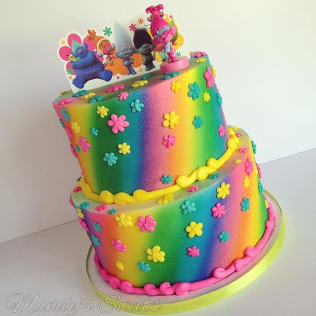 Trolls Birthday Cake Ideas
 25 best ideas about Trolls Cakes on Pinterest