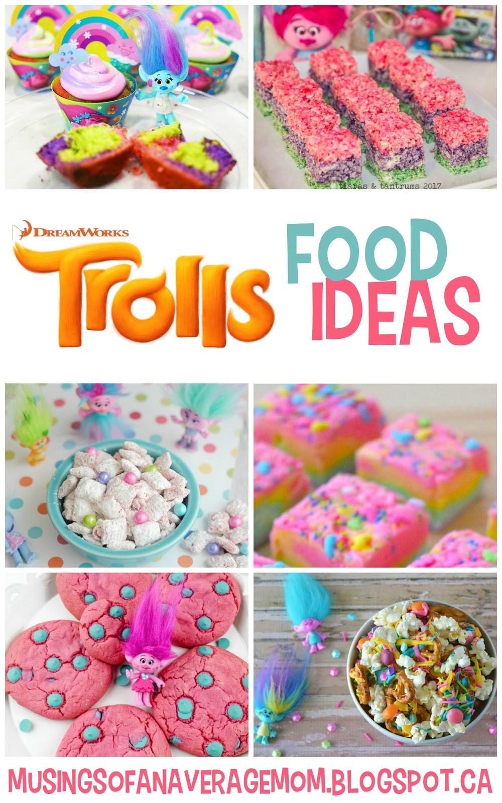 Trolls Birthday Party Ideas For Food
 Musings of an Average Mom Everything You Need for a