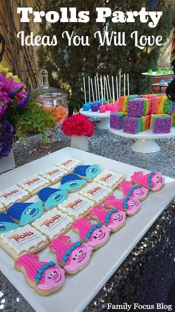 Trolls Birthday Party Ideas For Food
 Best 25 Sparkle party ideas on Pinterest