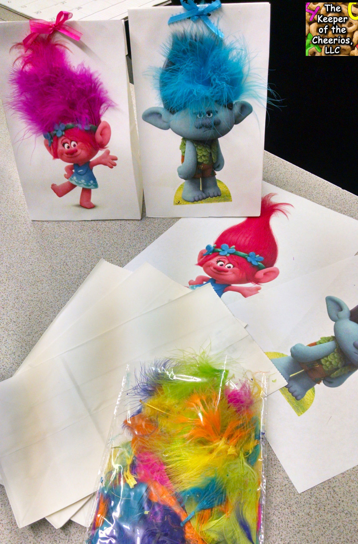 Trolls Movie Birthday Party Ideas
 TROLLS PARTY FAVOR BAGS The Keeper of the Cheerios