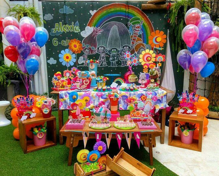 Trolls Movie Party Ideas
 2697 best images about TROLLS Movie themed Birthday Craft