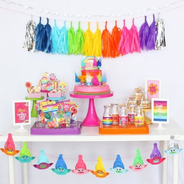 Trolls Party Decoration Ideas
 Trolls Birthday Party Ideas for your Kid s Birthday party
