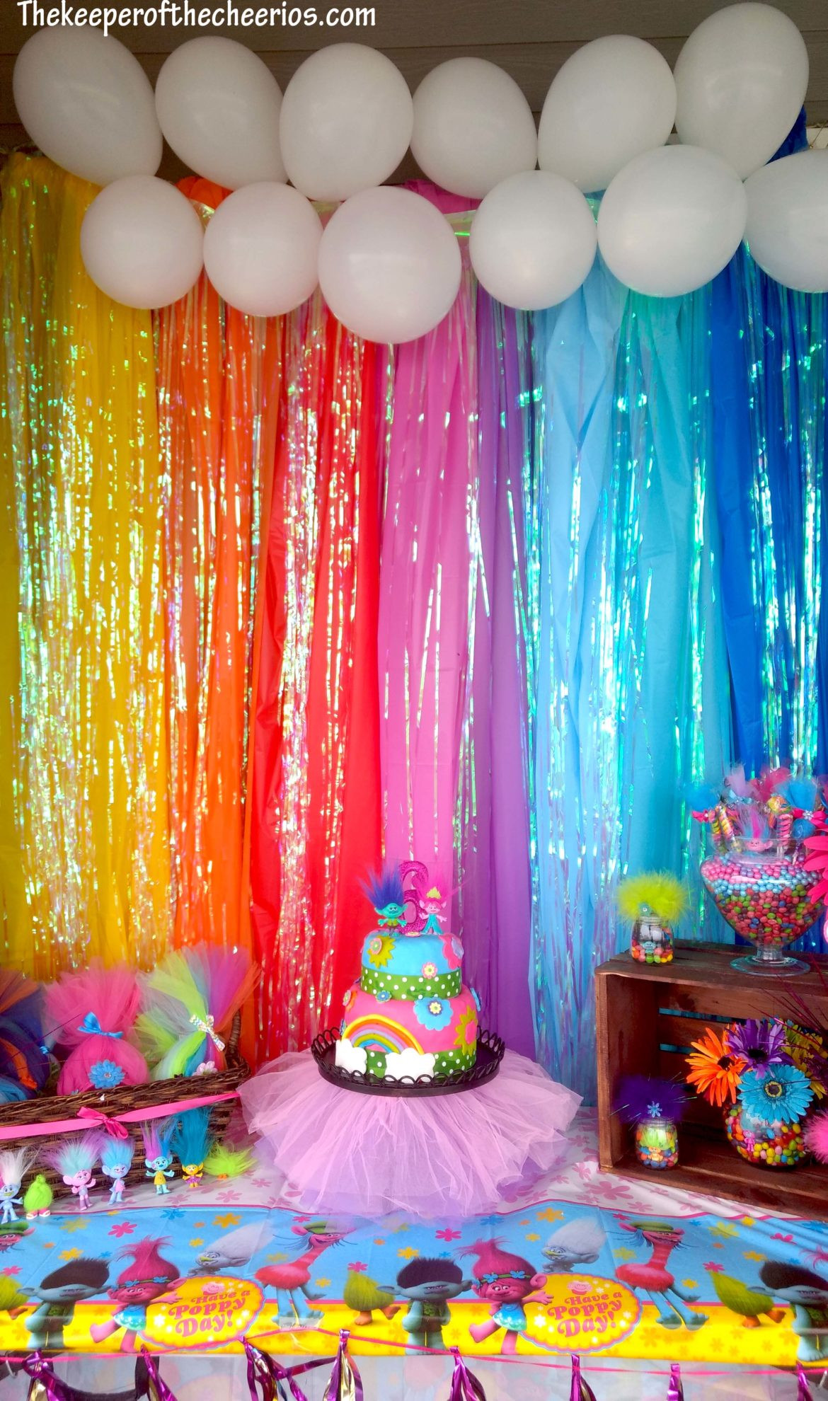 Trolls Party Decoration Ideas
 Trolls Birthday Party The Keeper of the Cheerios