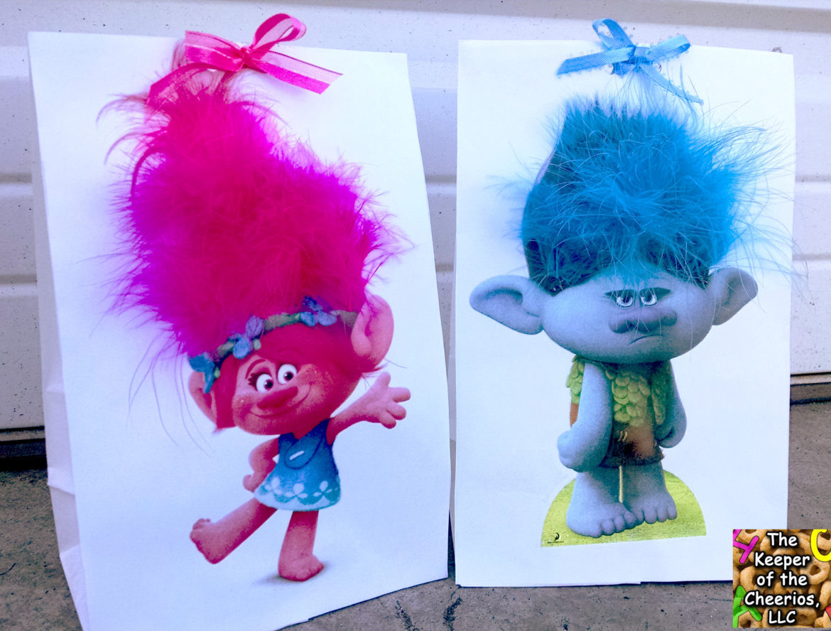 Trolls Party Favor Ideas
 TROLLS PARTY FAVOR BAGS The Keeper of the Cheerios