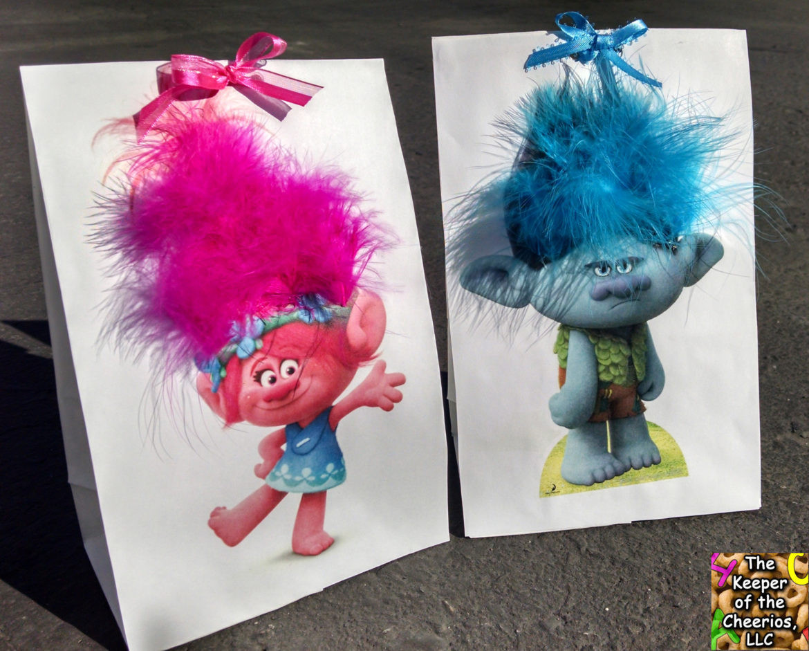 Trolls Party Favor Ideas
 TROLLS PARTY FAVOR BAGS The Keeper of the Cheerios