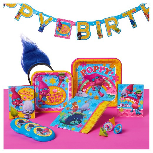 Trolls Party Ideas Party City
 Trolls Kids Party Supplies Collection Tar