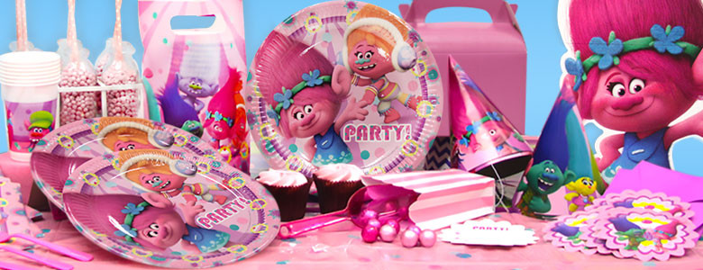 Trolls Party Ideas Party City
 Trolls Party Supplies