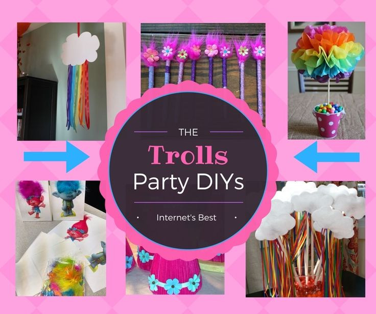 Trolls Party Ideas Party City
 81 best Trolls Birthday Party Planning Ideas images on