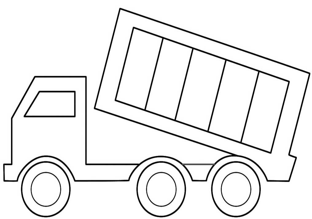 Truck Coloring Pages For Toddlers
 40 Free Printable Truck Coloring Pages Download