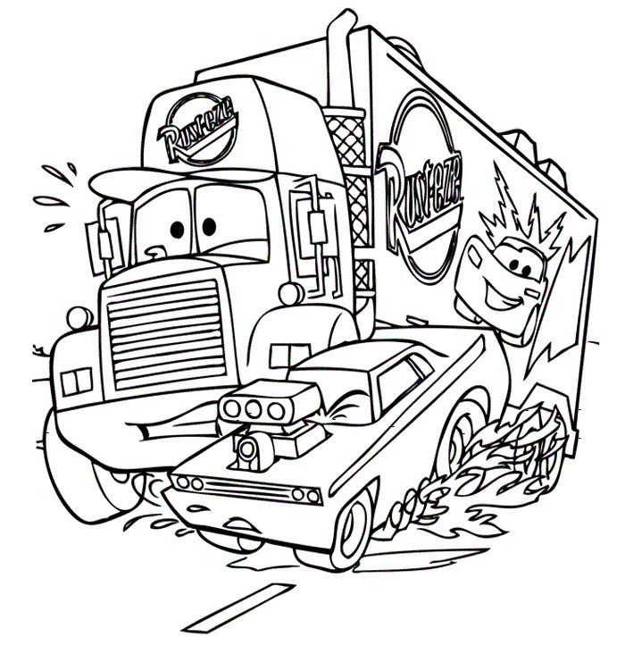 Truck Coloring Pages For Toddlers
 Free Printable Monster Truck Coloring Pages For Kids