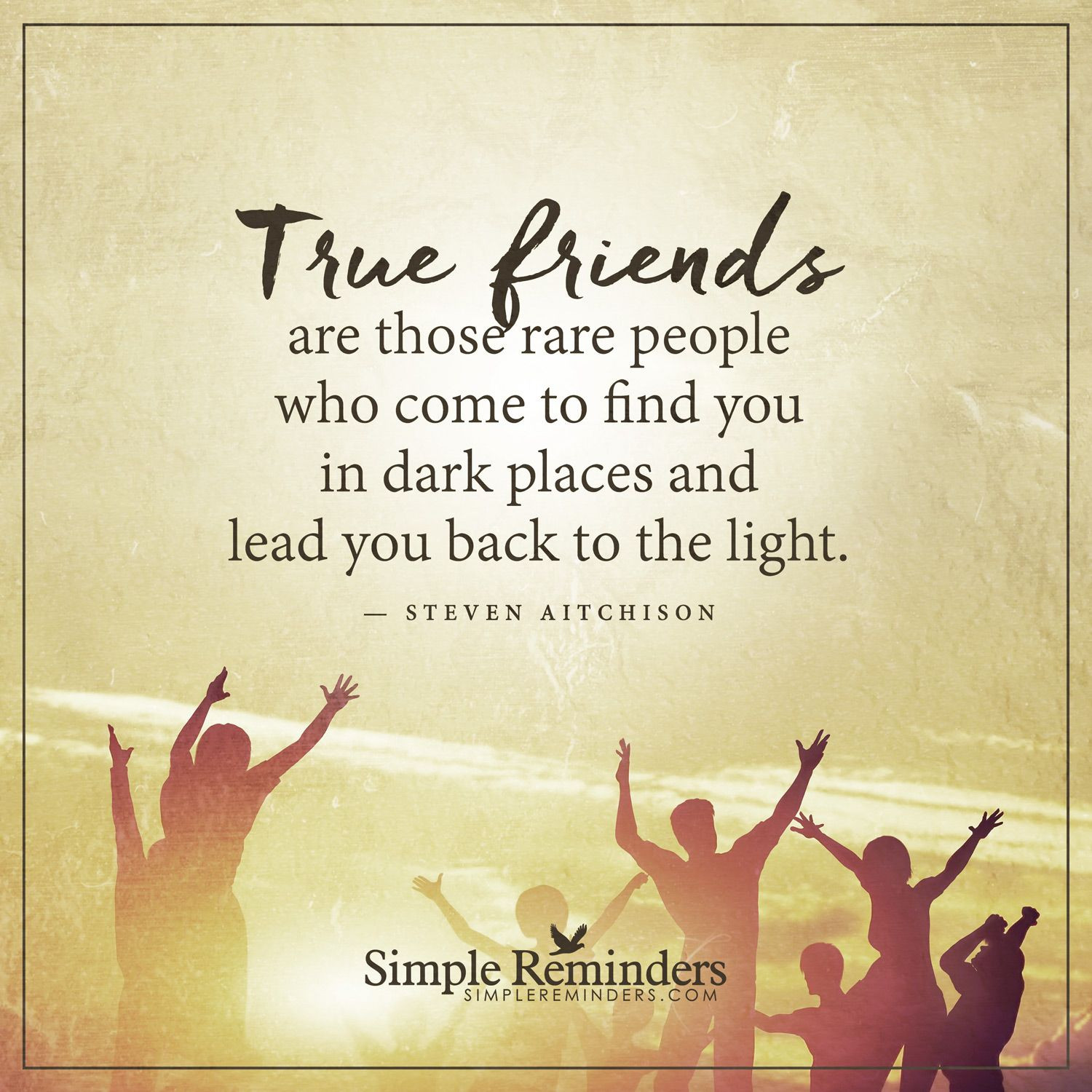 True Friendship Quotes With Images
 True friends True friends are those rare people who e