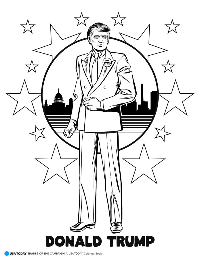 Trump Coloring Pages
 Donald Trump Coloring Pages Coloring Home