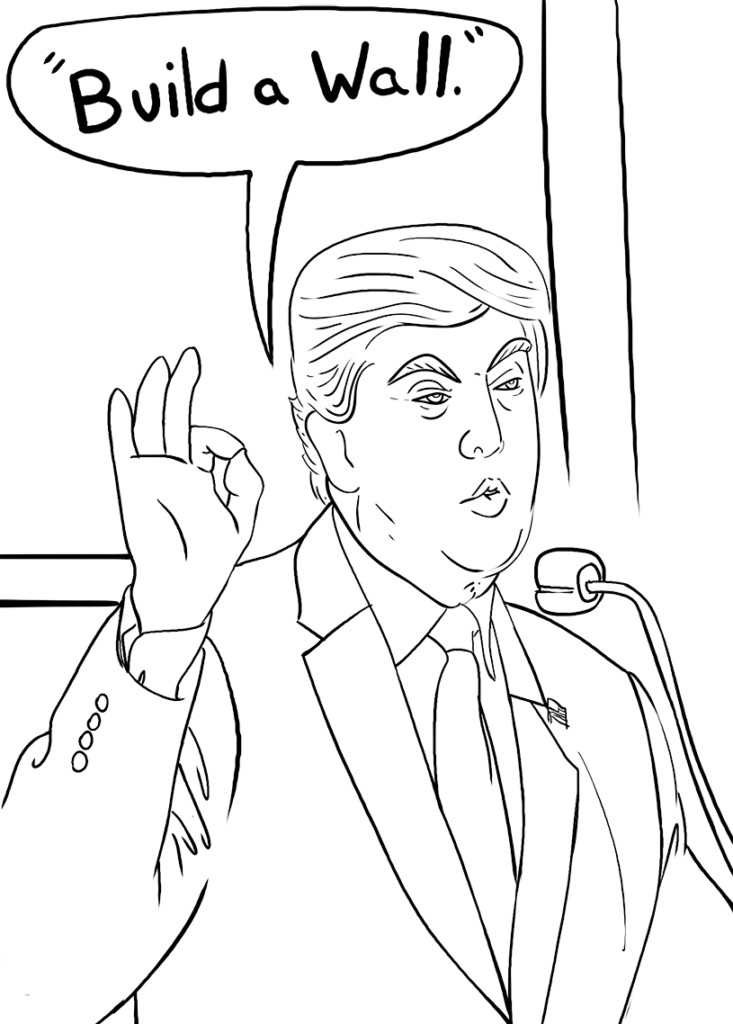 Trump Coloring Pages
 Donald Trump Coloring Pages Best Coloring Pages For Kids